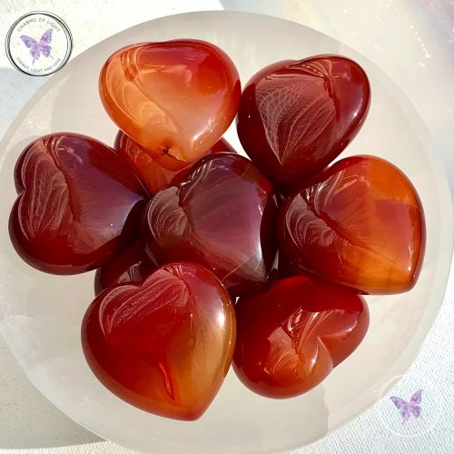 Carnelian Heart 45mm